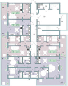 171,9 м², 4-комнатные апартаменты 34 267 200 ₽ - изображение 31