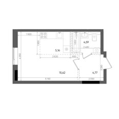 Квартира 30,1 м², студия - изображение 2