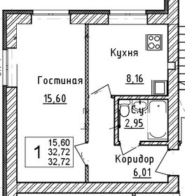 49,4 м², 2-комнатная квартира 2 988 000 ₽ - изображение 7