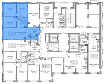 Квартира 80 м², 4-комнатная - изображение 1