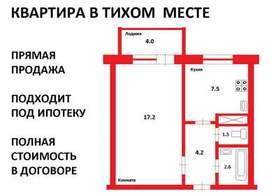 32,4 м², 1-комнатная квартира 4 950 000 ₽ - изображение 95