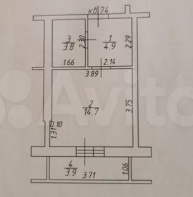 Квартира 23,4 м², студия - изображение 1