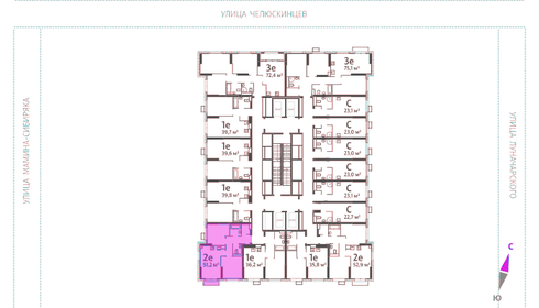 Квартира 51,2 м², 2-комнатная - изображение 2