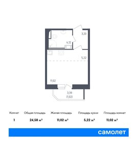 26 м², квартира-студия 5 499 999 ₽ - изображение 51