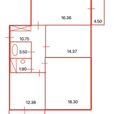 Квартира 75,5 м², 3-комнатная - изображение 4