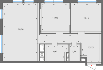73,7 м², 3-комнатная квартира 8 050 000 ₽ - изображение 12