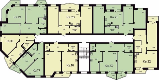 41 м², 2-комнатная квартира 2 190 000 ₽ - изображение 69