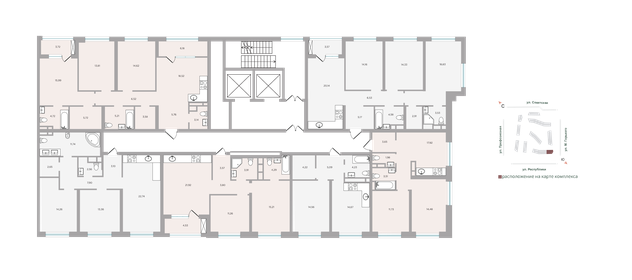 61,9 м², 3-комнатная квартира 6 500 000 ₽ - изображение 95