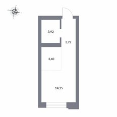 Квартира 25,2 м², студия - изображение 2