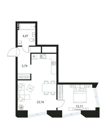 83,4 м², 4-комнатная квартира 6 100 000 ₽ - изображение 147