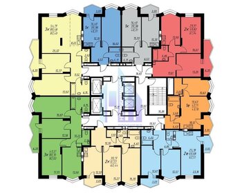 82 м², 3-комнатная квартира 11 018 000 ₽ - изображение 84