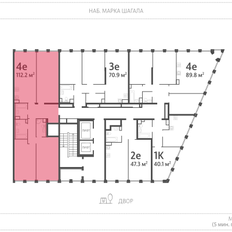 Квартира 112,2 м², 3-комнатная - изображение 3