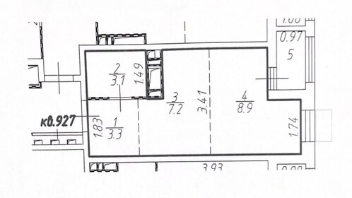 24 м², квартира-студия 8 054 796 ₽ - изображение 41