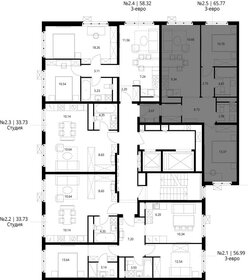 65,8 м², 2-комнатная квартира 9 513 838 ₽ - изображение 57