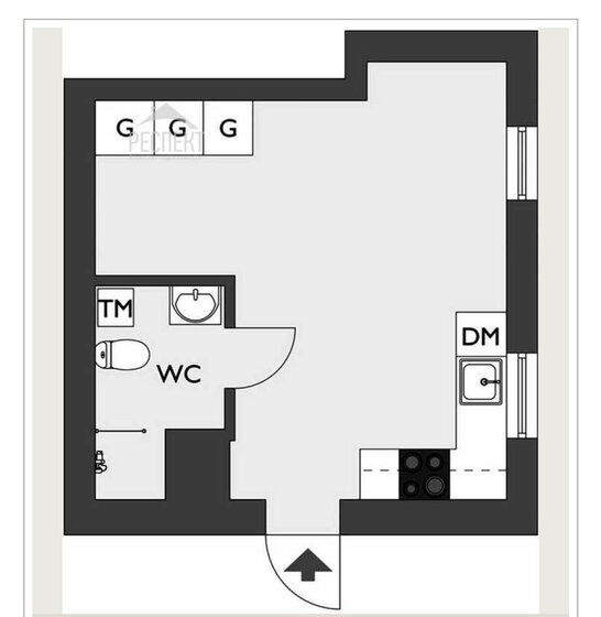 19,9 м², квартира-студия 6 250 000 ₽ - изображение 1