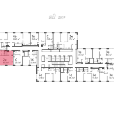 Квартира 63,9 м², 2-комнатная - изображение 2