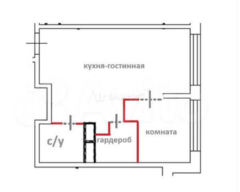 Квартира 41 м², 1-комнатная - изображение 1