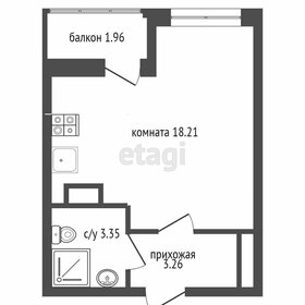 Квартира 24,9 м², студия - изображение 2