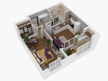33,4 м², 1-комнатная квартира 7 000 000 ₽ - изображение 27