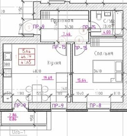 Квартира 47,7 м², 2-комнатная - изображение 1