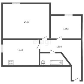 Квартира 72,1 м², 2-комнатная - изображение 2