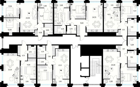 45,8 м², 2-комнатная квартира 3 150 000 ₽ - изображение 127