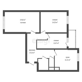 Квартира 77 м², 3-комнатная - изображение 1