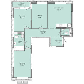 114 м², 3-комнатная квартира 8 300 000 ₽ - изображение 11