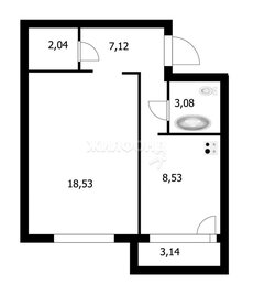 Квартира 39,4 м², 1-комнатная - изображение 1