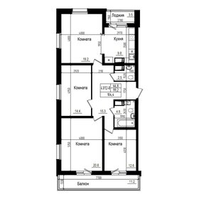 Квартира 104,4 м², 4-комнатная - изображение 1