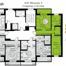 Квартира 60,1 м², 2-комнатная - изображение 2