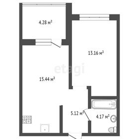 Квартира 37,4 м², 1-комнатная - изображение 1