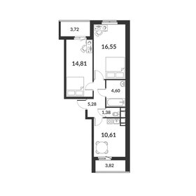 206,4 м², 5-комнатная квартира 199 999 008 ₽ - изображение 116