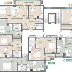 Квартира 71,4 м², 2-комнатная - изображение 3