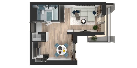 32,6 м², квартира-студия 8 200 000 ₽ - изображение 40