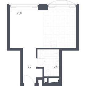 Квартира 30,2 м², студия - изображение 1