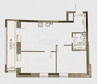 Квартира 64 м², 3-комнатная - изображение 1