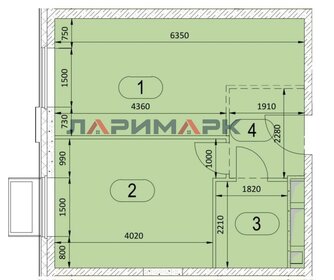 Квартира 38,7 м², 1-комнатная - изображение 1