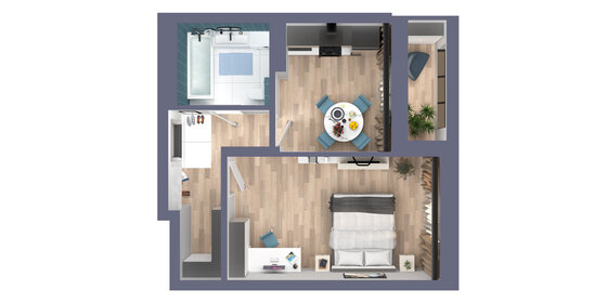 Снять квартиру с высокими потолками и с ремонтом в Томилино - изображение 14