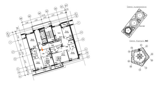 Квартира 71,9 м², 2-комнатная - изображение 2