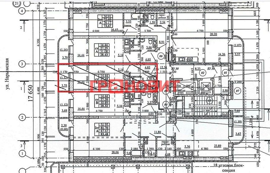 28,3 м², квартира-студия 3 699 000 ₽ - изображение 1