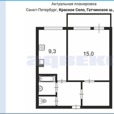 Квартира 32,1 м², 1-комнатная - изображение 4