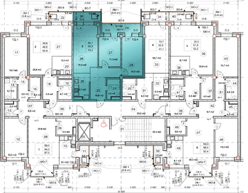 Квартира 92,4 м², 3-комнатная - изображение 2