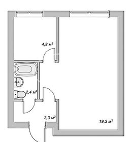 30,6 м², 1-комнатная квартира 2 870 000 ₽ - изображение 24