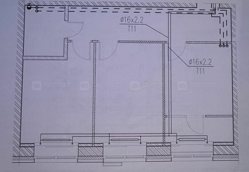 51,9 м², 2-комнатная квартира 5 450 000 ₽ - изображение 1