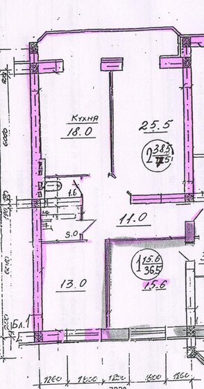 75 м², 2-комнатная квартира 8 300 000 ₽ - изображение 1