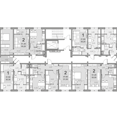 Квартира 84,4 м², 3-комнатная - изображение 3