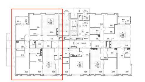 Квартира 96,4 м², 3-комнатная - изображение 2