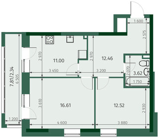 65 м², 2-комнатная квартира 12 850 000 ₽ - изображение 109