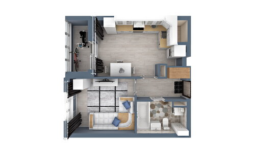 29,2 м², 1-комнатная квартира 2 300 000 ₽ - изображение 67